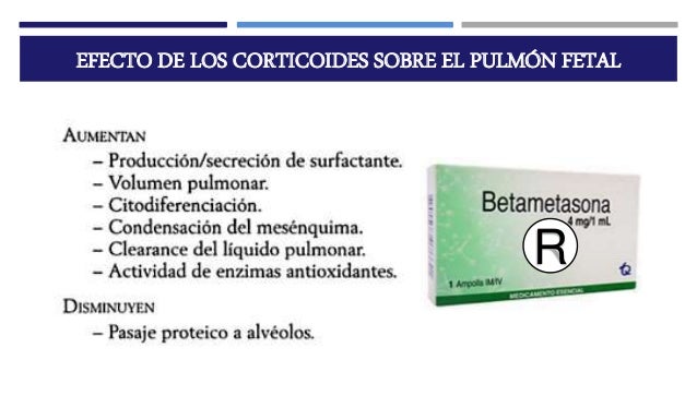 Maduracion pulmonar fetal