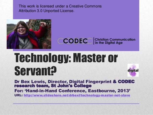technology-slave or master essay technology-slave or master essay