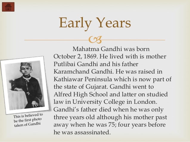 biography of gandhi essay biography of gandhi essay