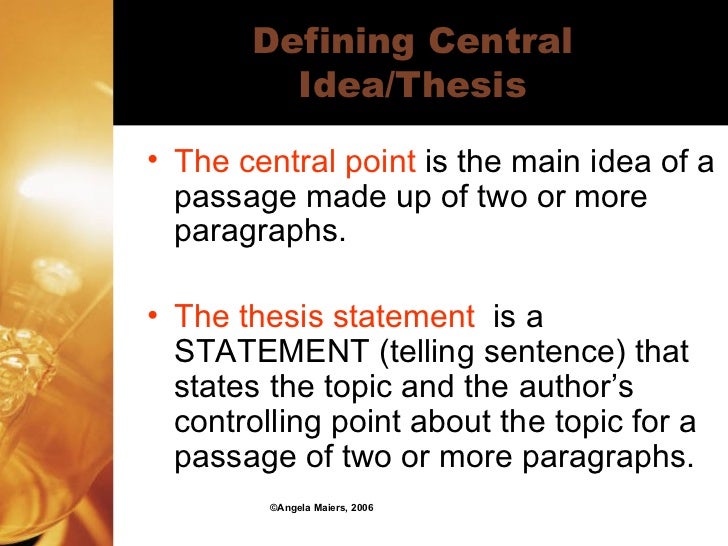 help on a thesis The thesis is the point your paper is trying to prove here are some essential points to keep in mind about the thesis, starting with a definition thesis (plural: theses, pronounced thees-eez): the point that an essay is trying to prove. help on a thesis The thesis is the point your paper is trying to prove here are some essential points to keep in mind about the thesis, starting with a definition thesis (plural: theses, pronounced thees-eez): the point that an essay is trying to prove.