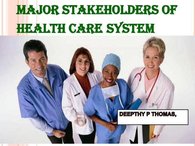 stakeholders in healthcare