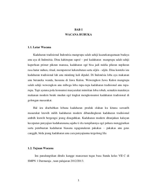 37++ Contoh kata pengantar makalah bahsa sunda info