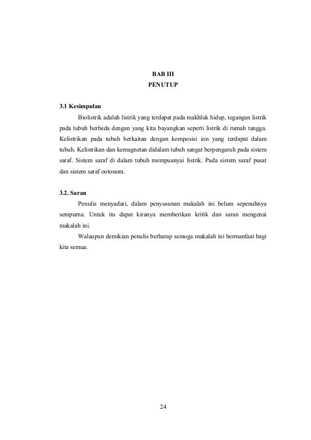 Biolistrik Adalah | makalah biolistrik Biolistrik Adalah | makalah biolistrik