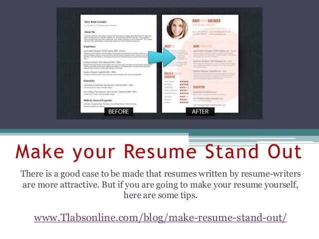 make your resume stand out how to make your resume stand out