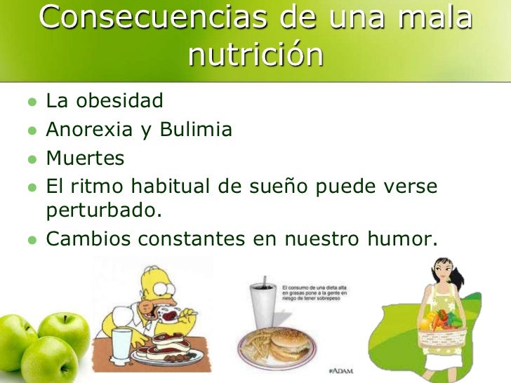 Mala alimentacion power point Mala alimentacion power point