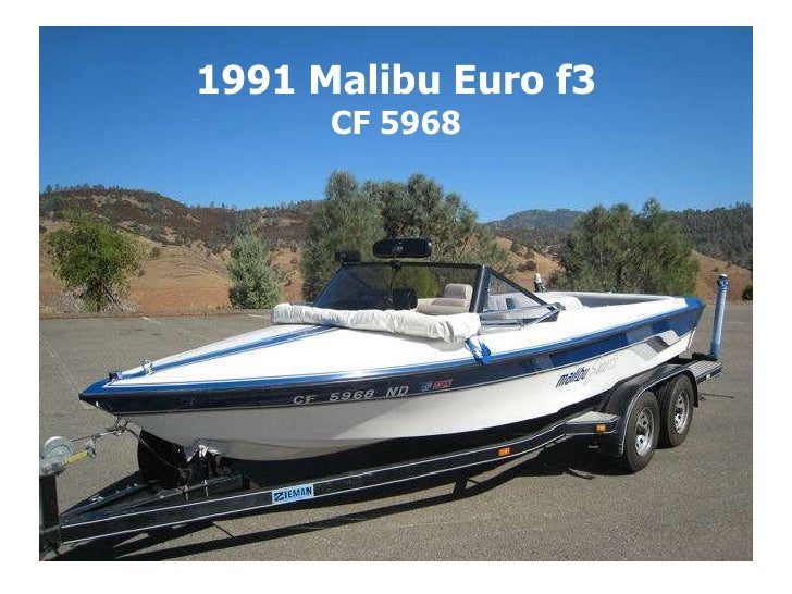 1991 Malibu Skier Euro f3