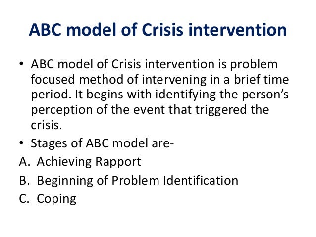 crisis intervention essay crisis intervention essay