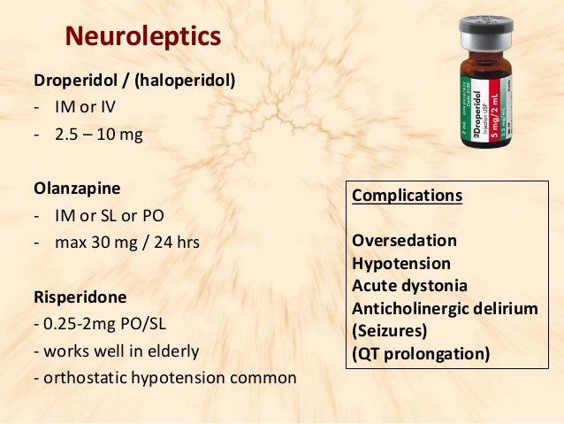 Can Zyprexa Be Given Iv