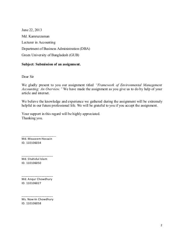 Accounting custom assignment