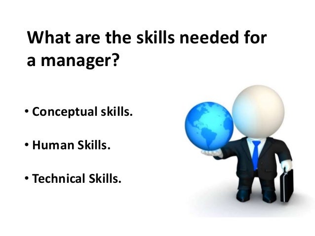 types of managerial skills