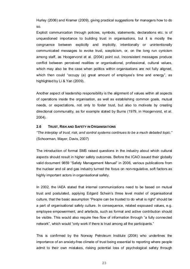 Example of thesis statement on communication
