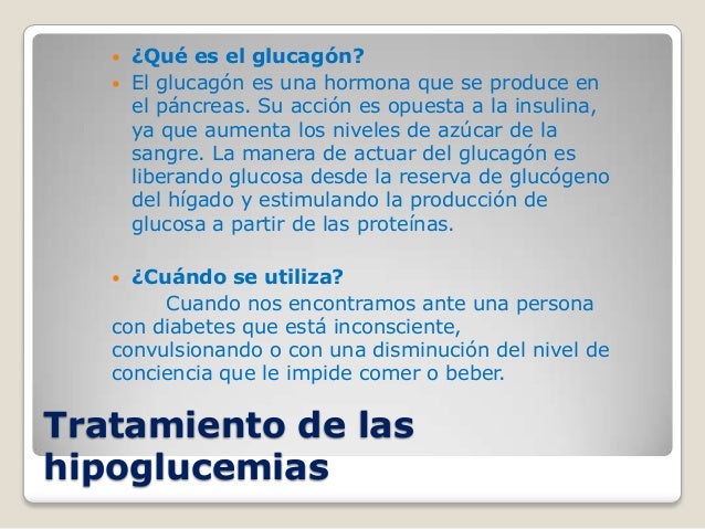 Manejo de hipoglicemia e hiperglicemia Manejo de hipoglicemia e hiperglicemia