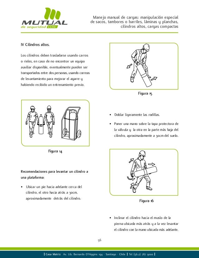 Manejo manual cargas guia