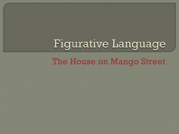 Mango Street Language