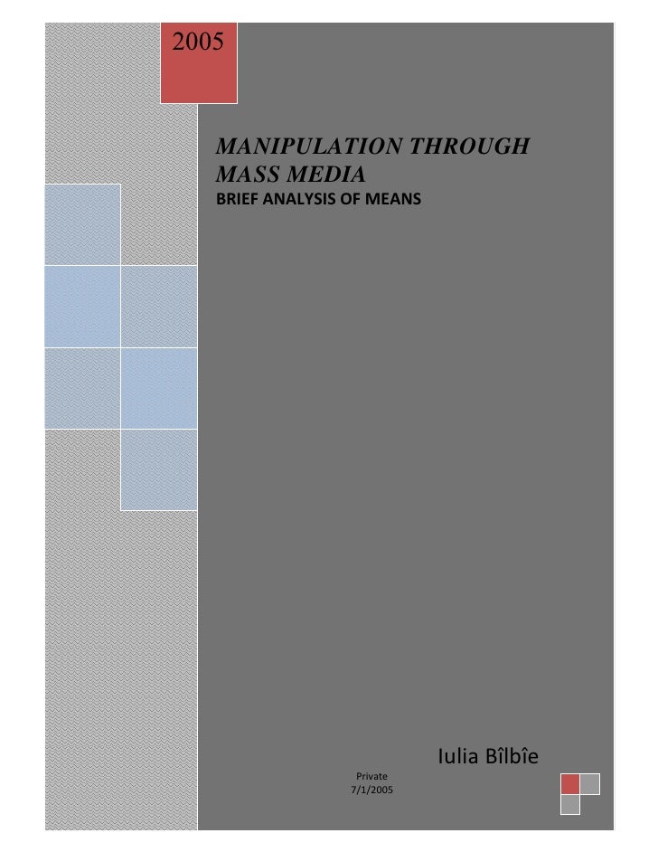 Writing for the Mass Media