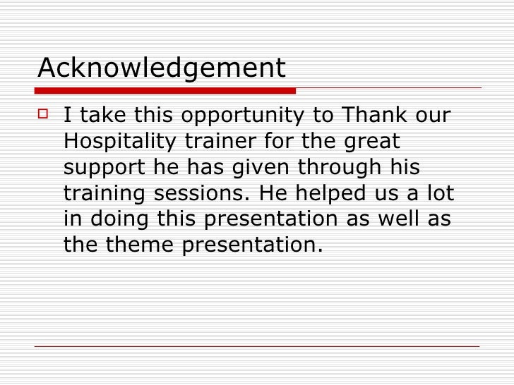 Hospitality assignment 2 image