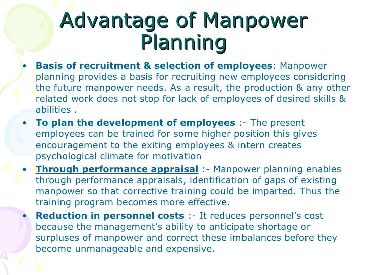 What is manpower requirement image