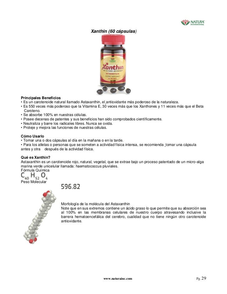 Productos red natura y sus beneficios Productos red natura y sus beneficios