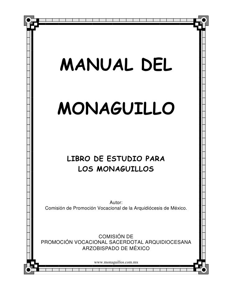 FORMAR MONAGUILLOS formar monaguillos: