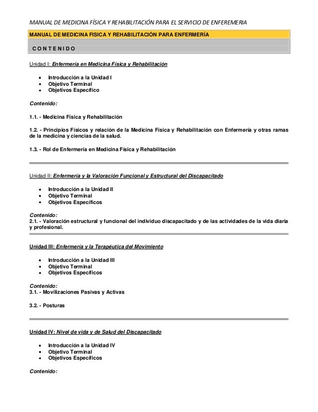 ENFERMERIA REHABILITACION enfermeria rehabilitacion: