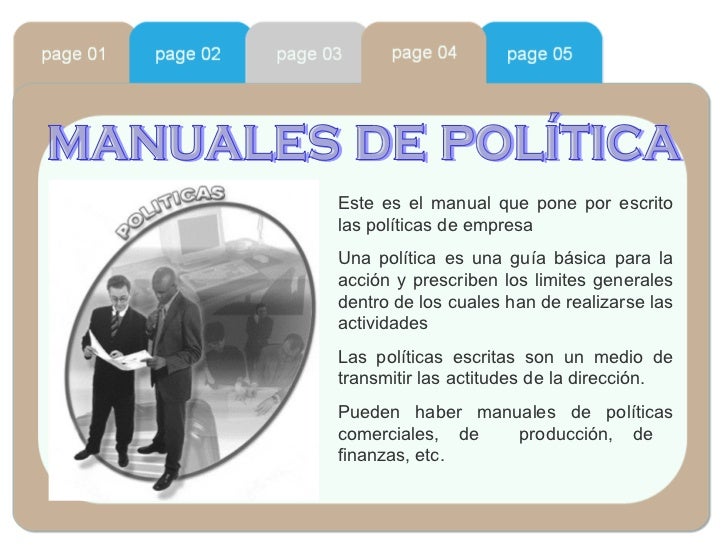 Manuales de administracion