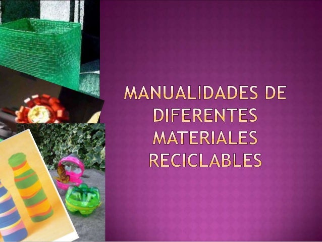 Materiales De Manualidades Materiales De Manualidades