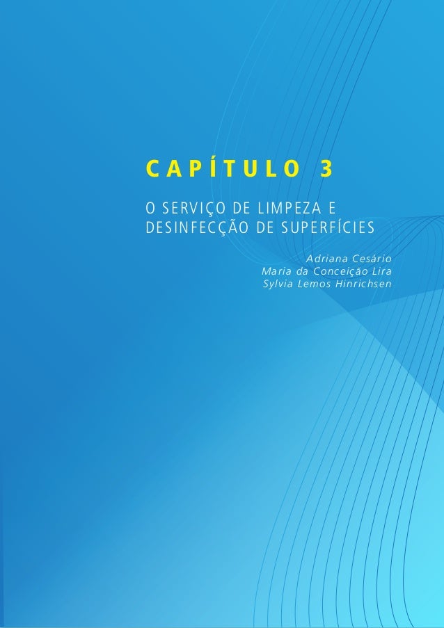 Processamento de artigos e superficies em estabelecimentos de saude