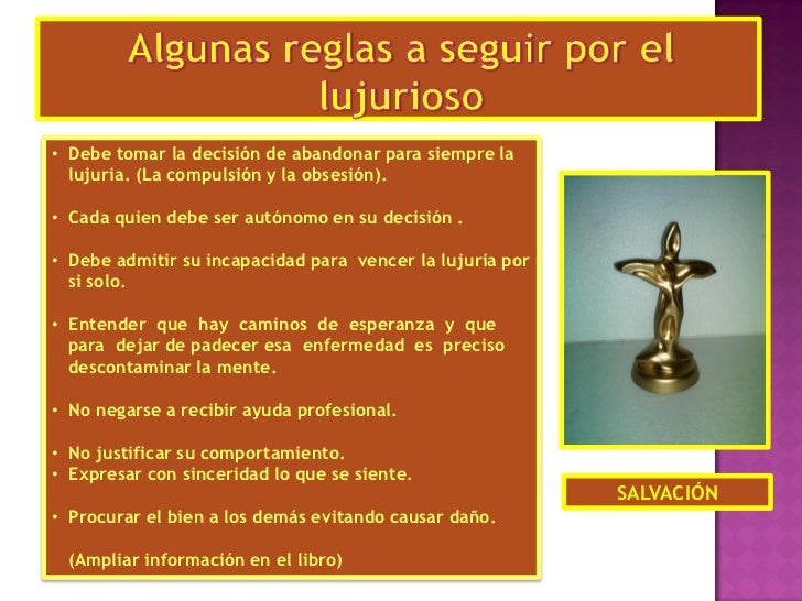 Manual para combatir la lujuria