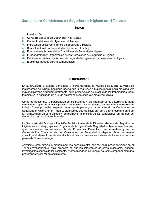 Download Manual De Seguridad E Higiene Ocupacional El Salvador