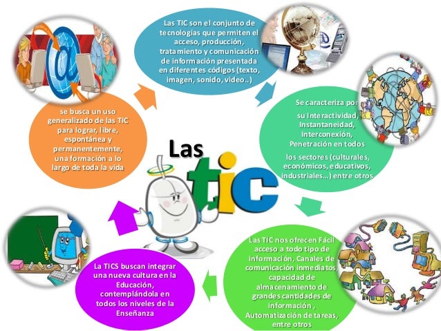 Las TIC son el conjunto de
tecnologías que permiten el
acceso, producción,
tratamiento y comunicación
de información prese...