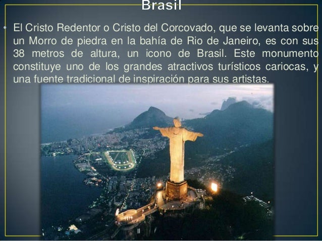 • La imagen del Cristo con los brazos abiertos, ha sido  popularizada en millones de imágenes del país suramericano, y  fu...