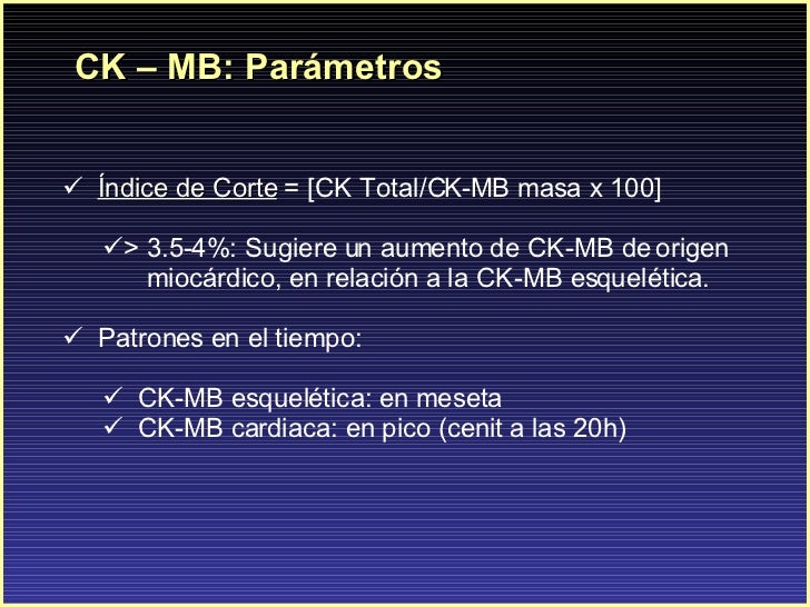 Marcadores Cardiacos Marcadores Cardiacos