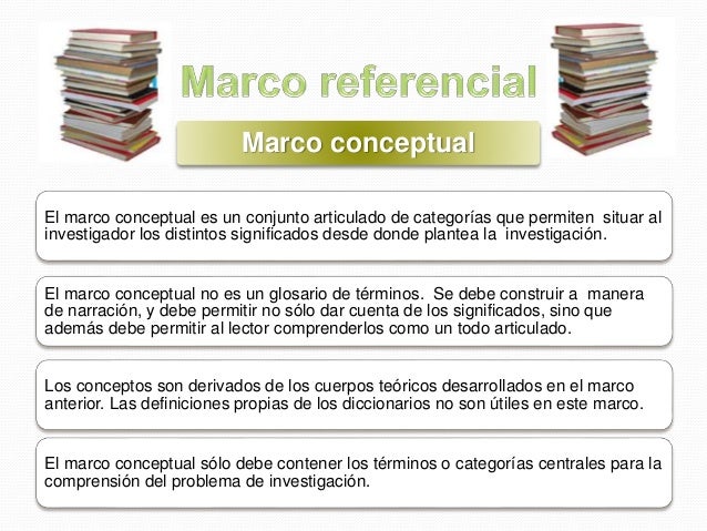 Marco teorico referencial