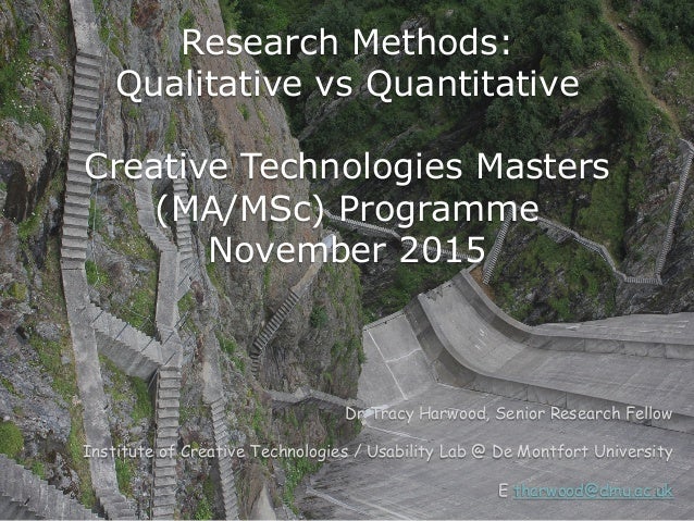 Qual and quant research