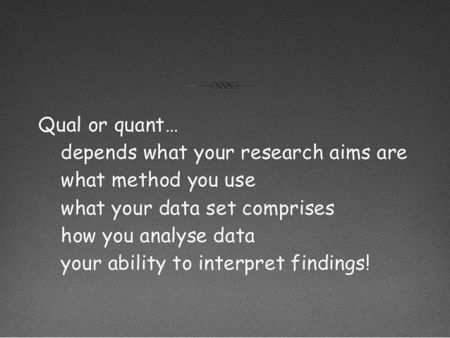 qual research qual research