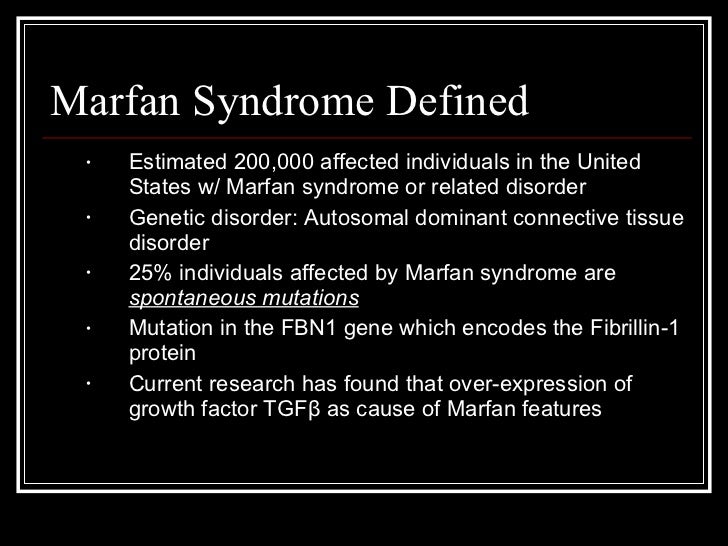 Marfan Syndrome and the School Nurse