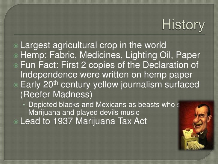 Marijuana legalization paper