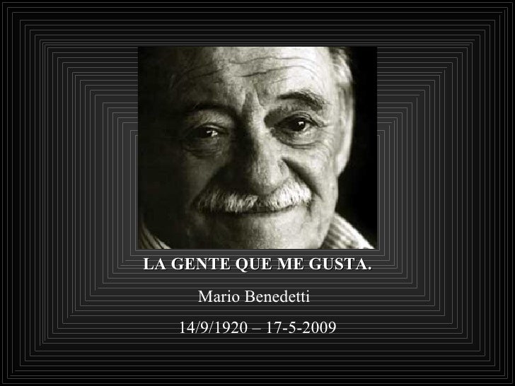 Mario benedetti