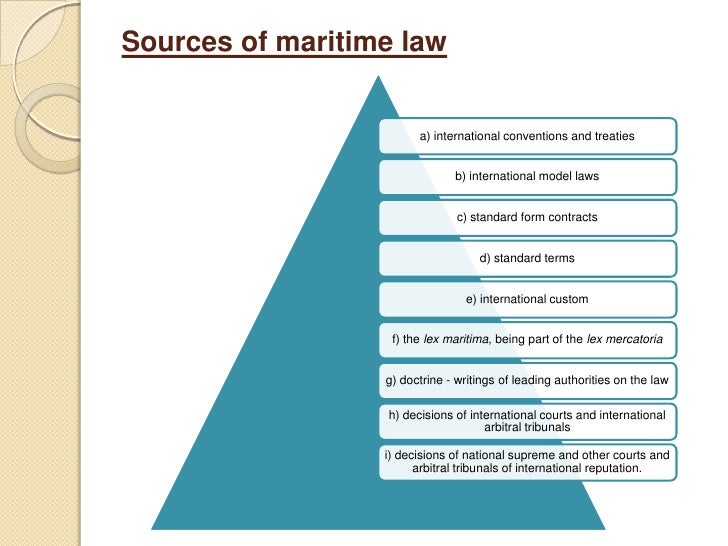 Maritime law 2012