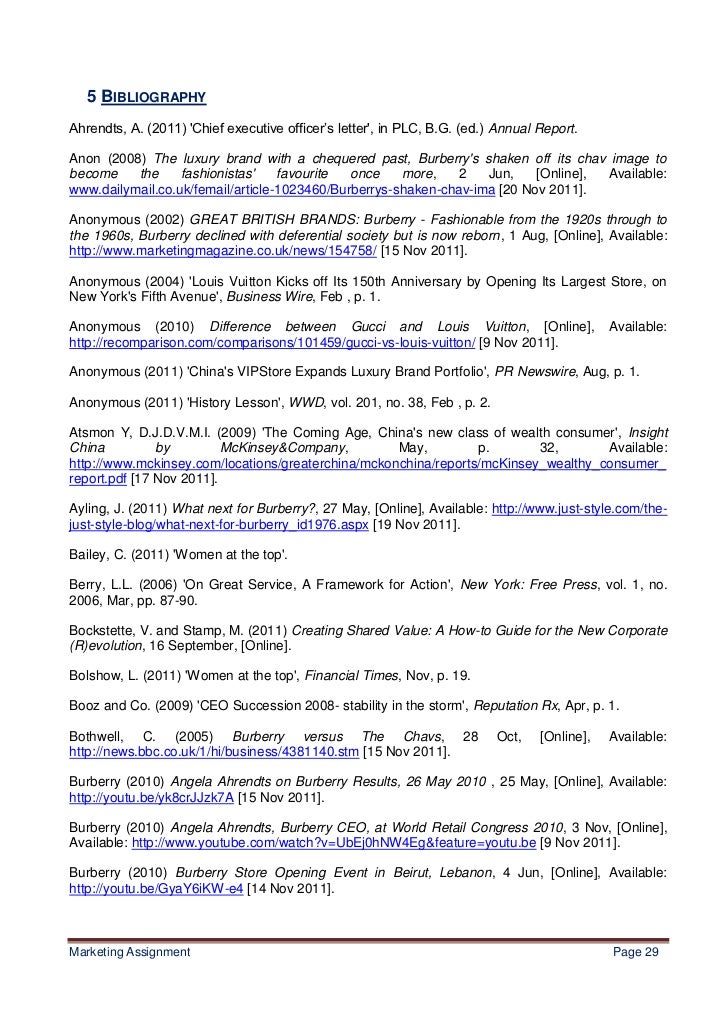 Principles of Marketing | Course Assignments
