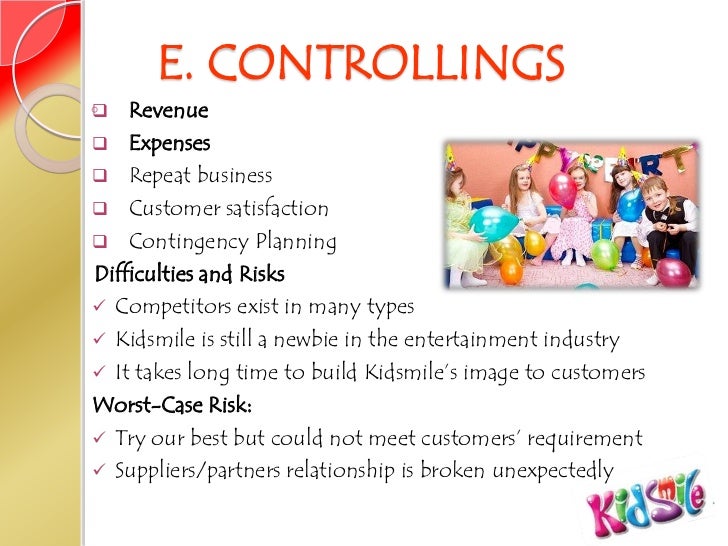 business plan for kids birthday party Kids’ birthday parties are a booming business, whether they’re held at home or at a popular venue brands have much to offer both party hosts and party guests. business plan for kids birthday party Kids’ birthday parties are a booming business, whether they’re held at home or at a popular venue brands have much to offer both party hosts and party guests.