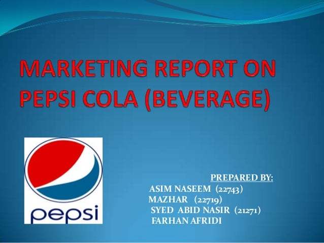 marketing mix of pepsi cola essay marketing mix of pepsi cola essay