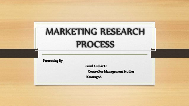 what is the marketing research process what is the marketing research process