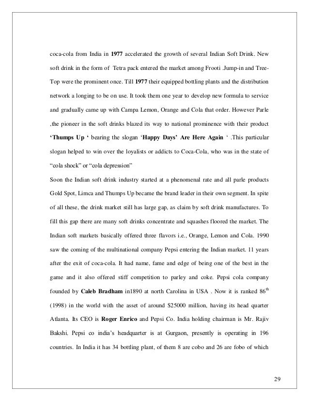 indias soft drinks industry essay Here are four key trends to watch out for in the industry in focusing solely on carbonated soft drinks is a thing of the get business insider intelligence's. indias soft drinks industry essay Here are four key trends to watch out for in the industry in focusing solely on carbonated soft drinks is a thing of the get business insider intelligence's.