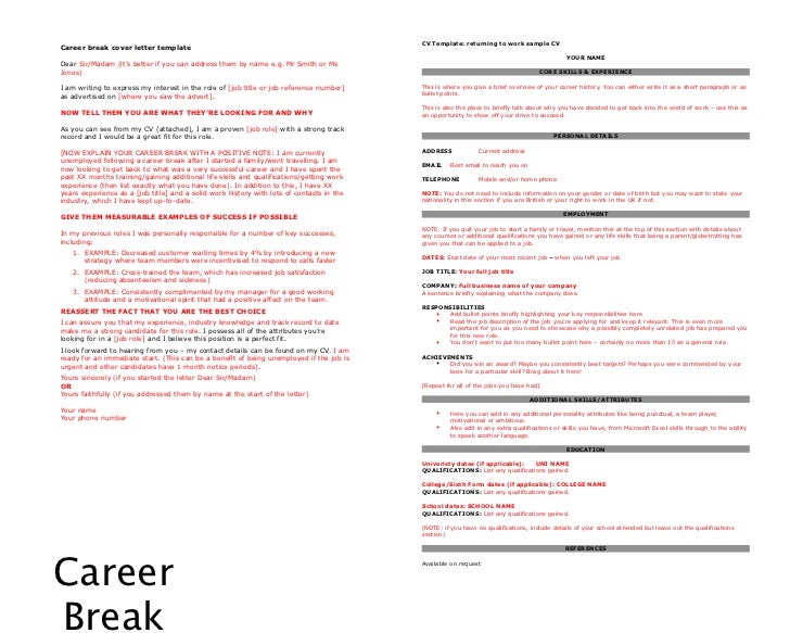 How to write a cover letter with cv