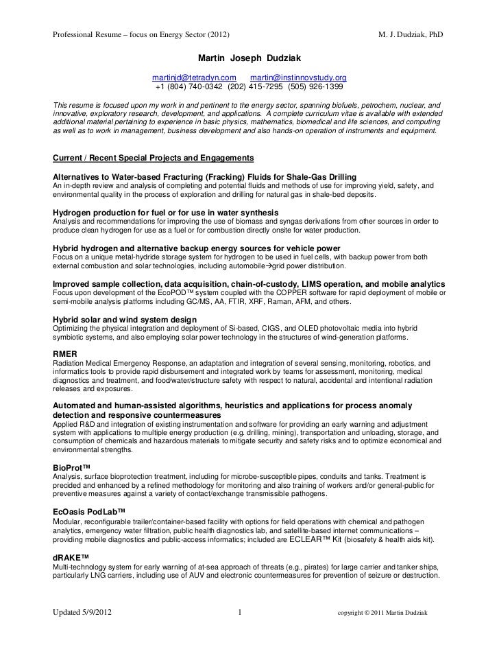 Resume mdphd