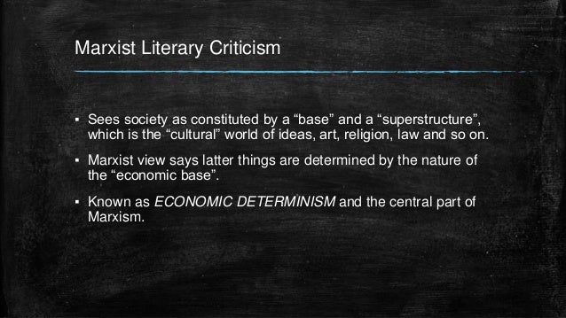 marxist criticism marxist criticism