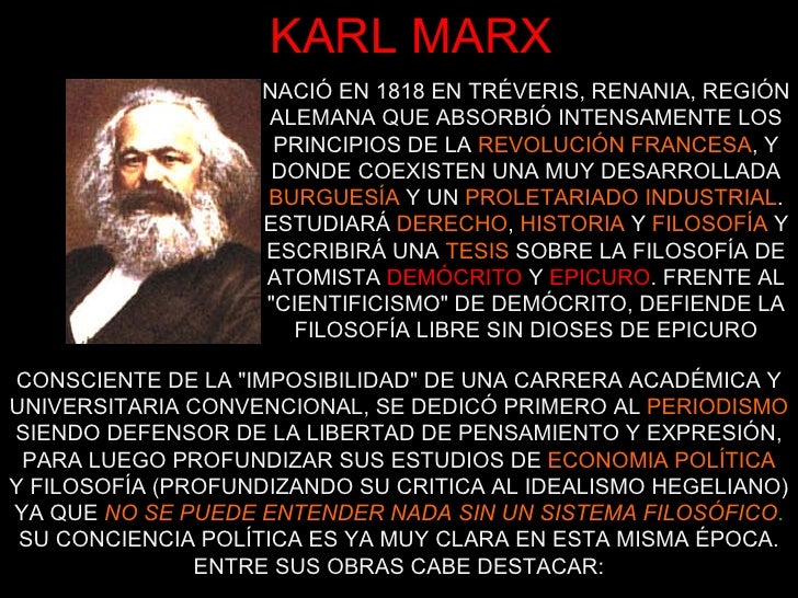 La filosofia de Marx