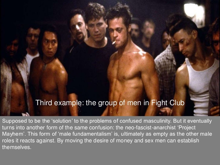 fight club masculinity essay fight club masculinity essay