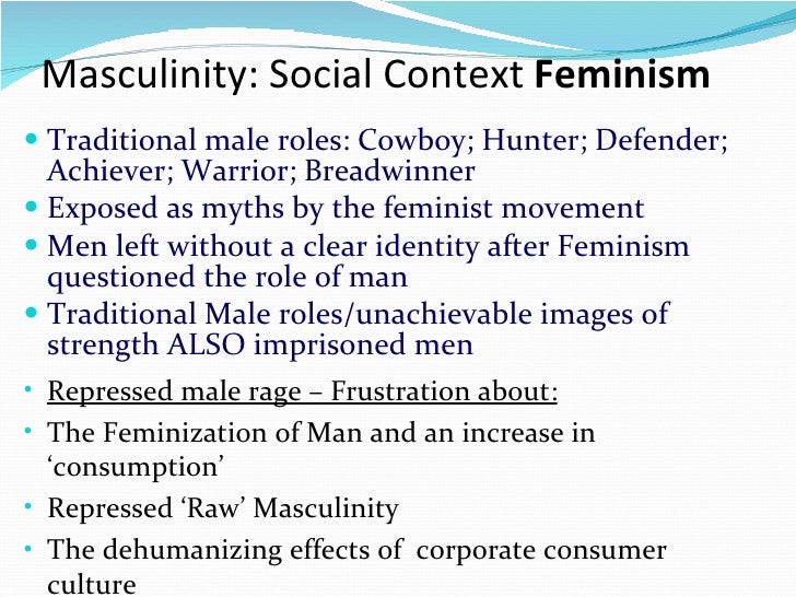 Masculinity essay topics